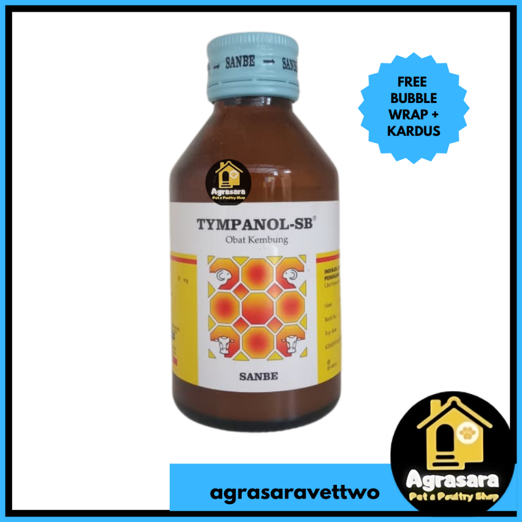 TYMPANOL SB 100ml ( Dimethicone ) Obat Kembung