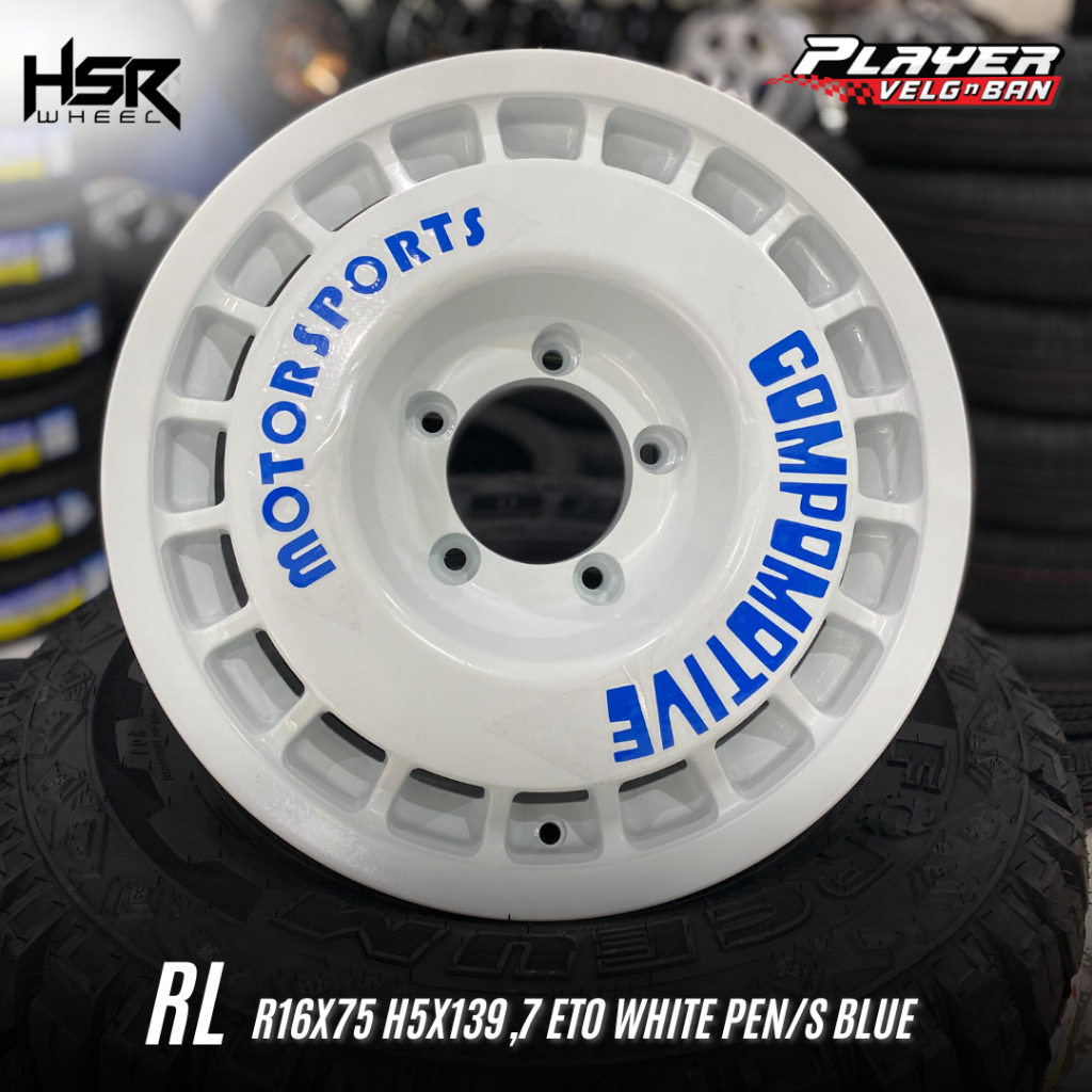 Velg mobil jimny taft ecsudo R16 pcd 5x139,7 RL compomotive motorsport