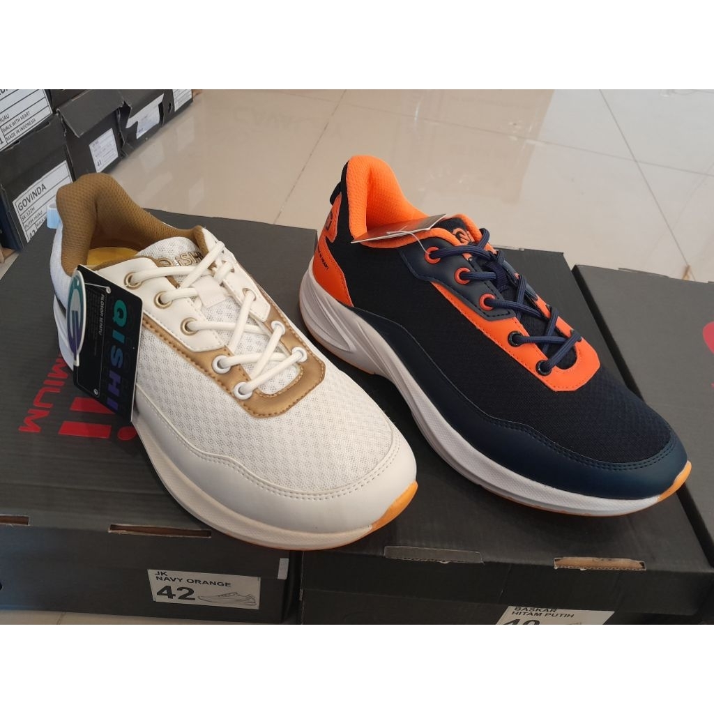 SEPATU SPORT PRIA // SEPATU SNEAKERS QISHI // SEPATU QISHI SPORT TREND