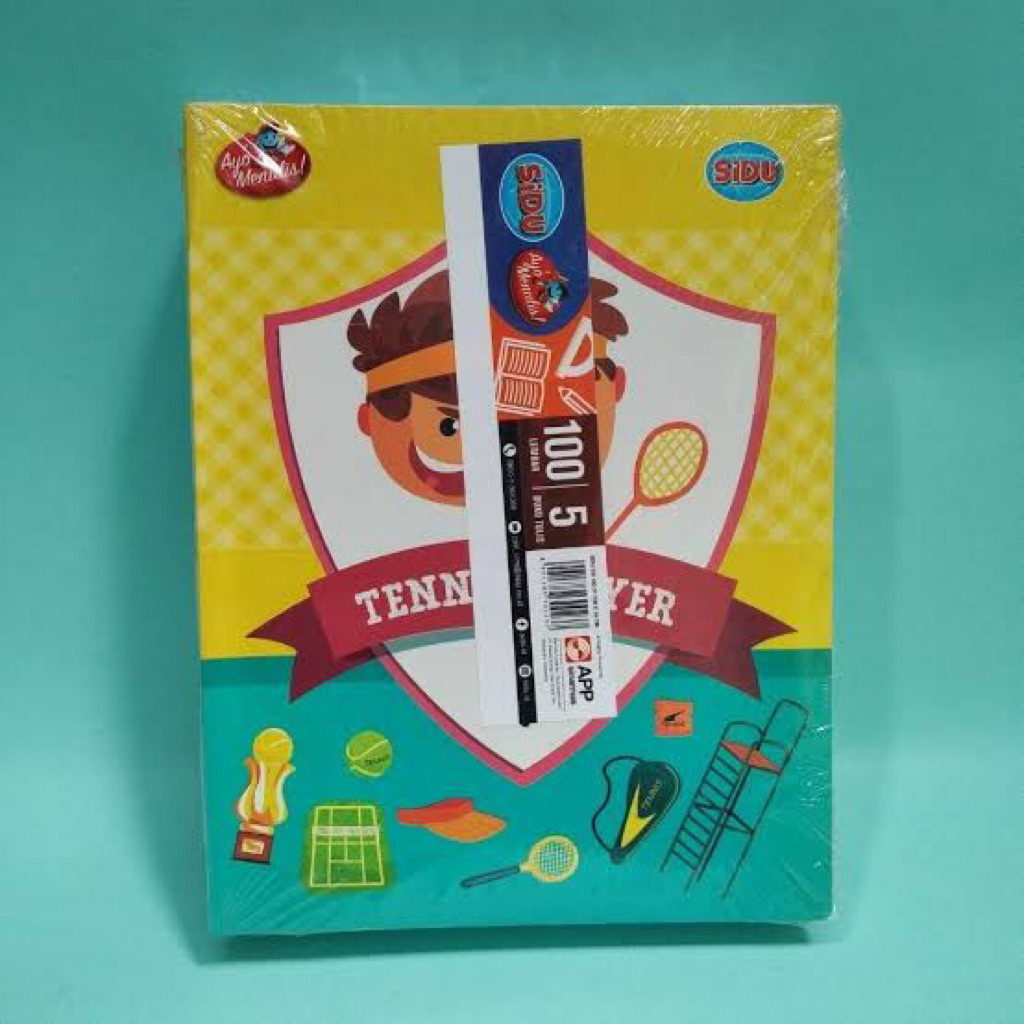 Buku Tulis SIDU isi 100lbr / pcs