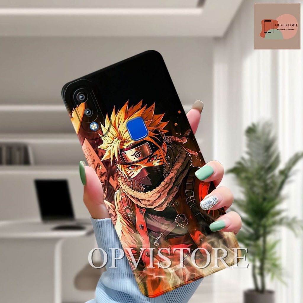 Case Vivo Y91 - Y93 - Y95 - Y91c - Y1s Fashion Case Softcase Macaron Protect Camera Kesing Hp Casing