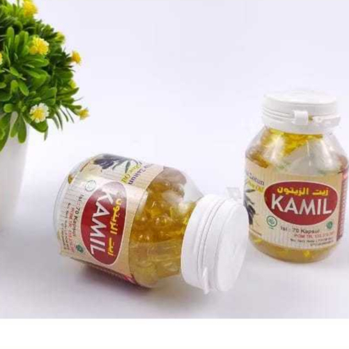 Kapsul Kamil Minyak Zaitun Isi 70 Kapsul - Kamil kamil minyak zaitun kamil extra virgin olive oil ka