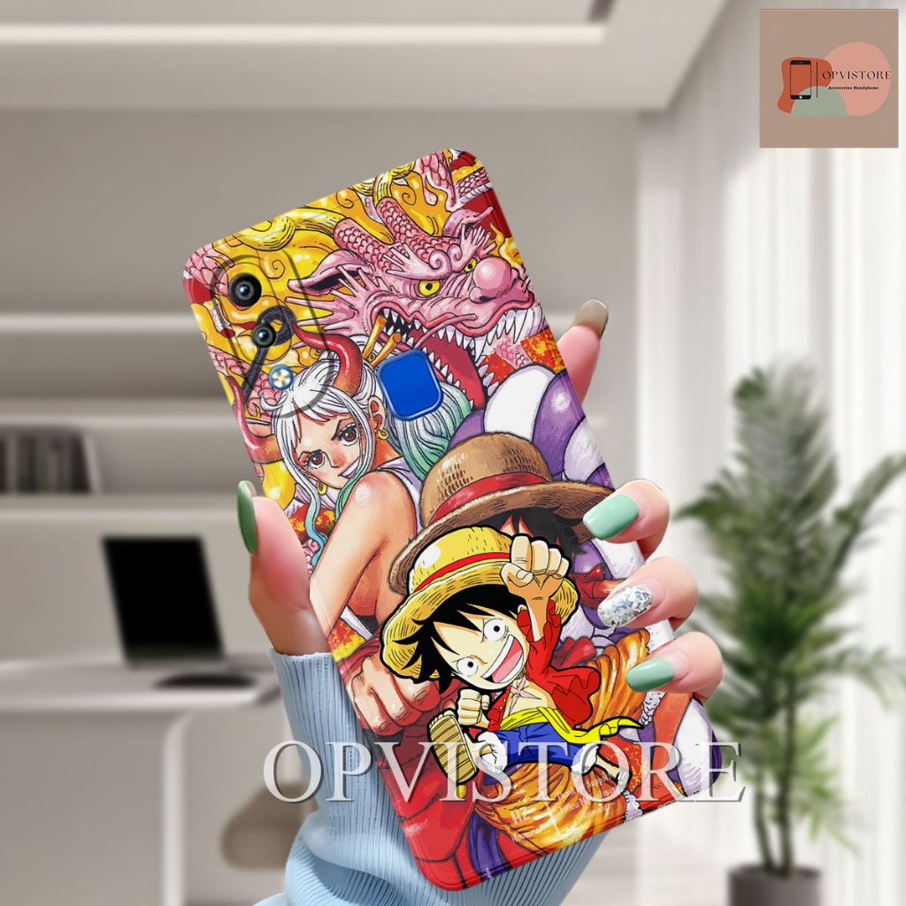 Case Vivo Y91 - Y93 - Y95 - Y91c - Y1s Fashion Case Softcase Macaron Protect Camera Kesing Hp Casing