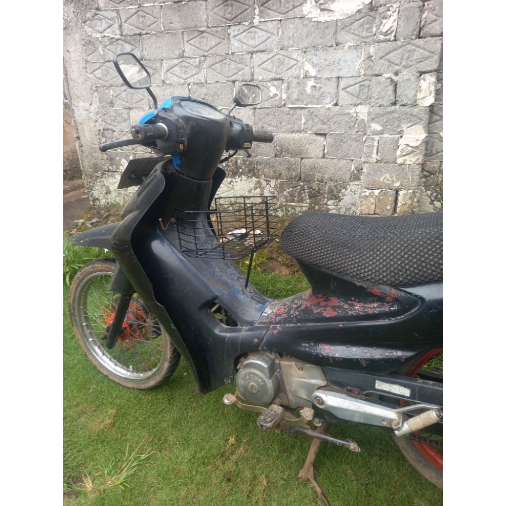 kernjang motor smash lama , smash new keranjang minimalis ,bagasi motor