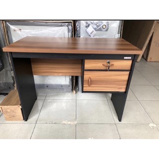 Meja Kerja 1/2 Biro Expo (Warna Kayu) / MEDAN SUMUT