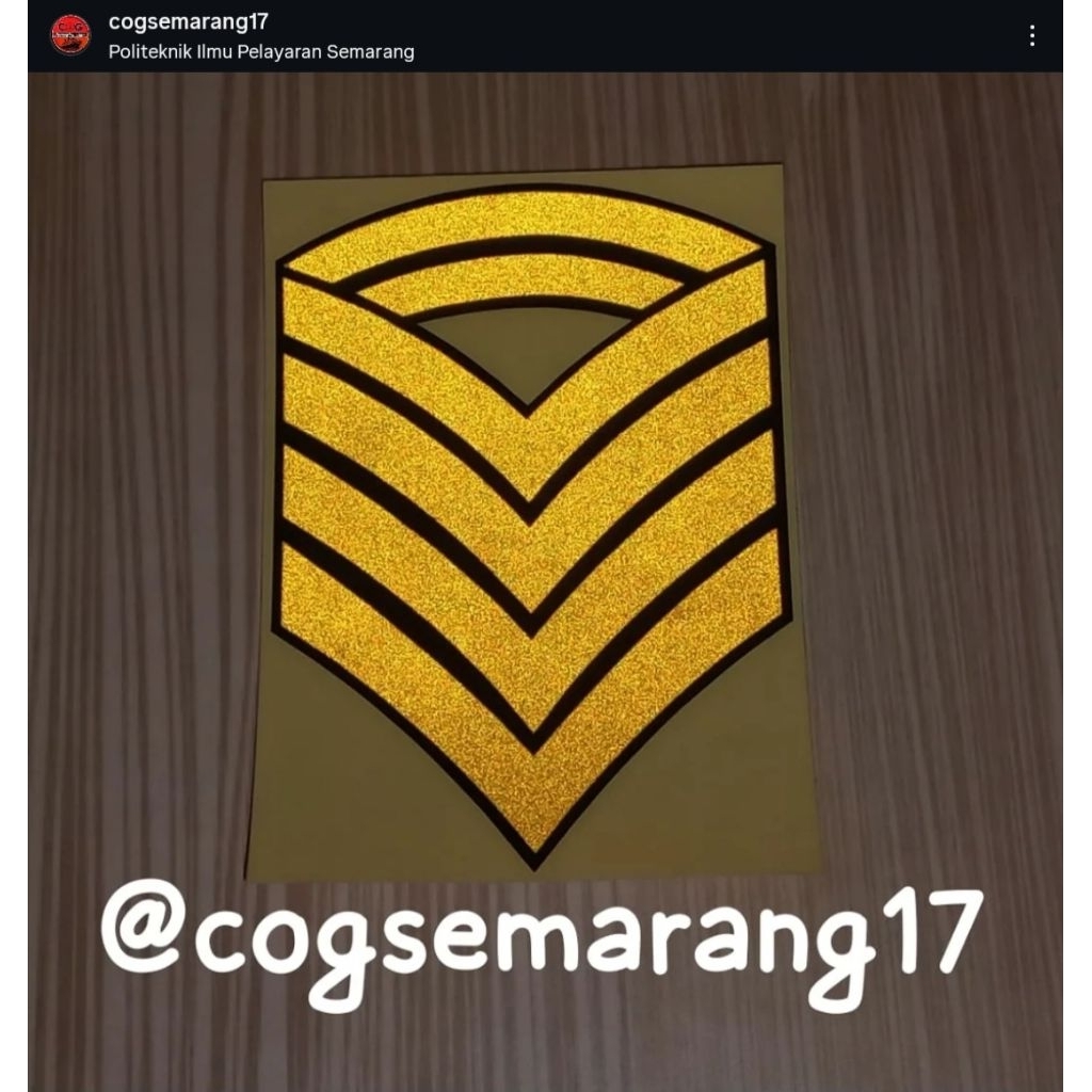 Stiker Chevron Taruna