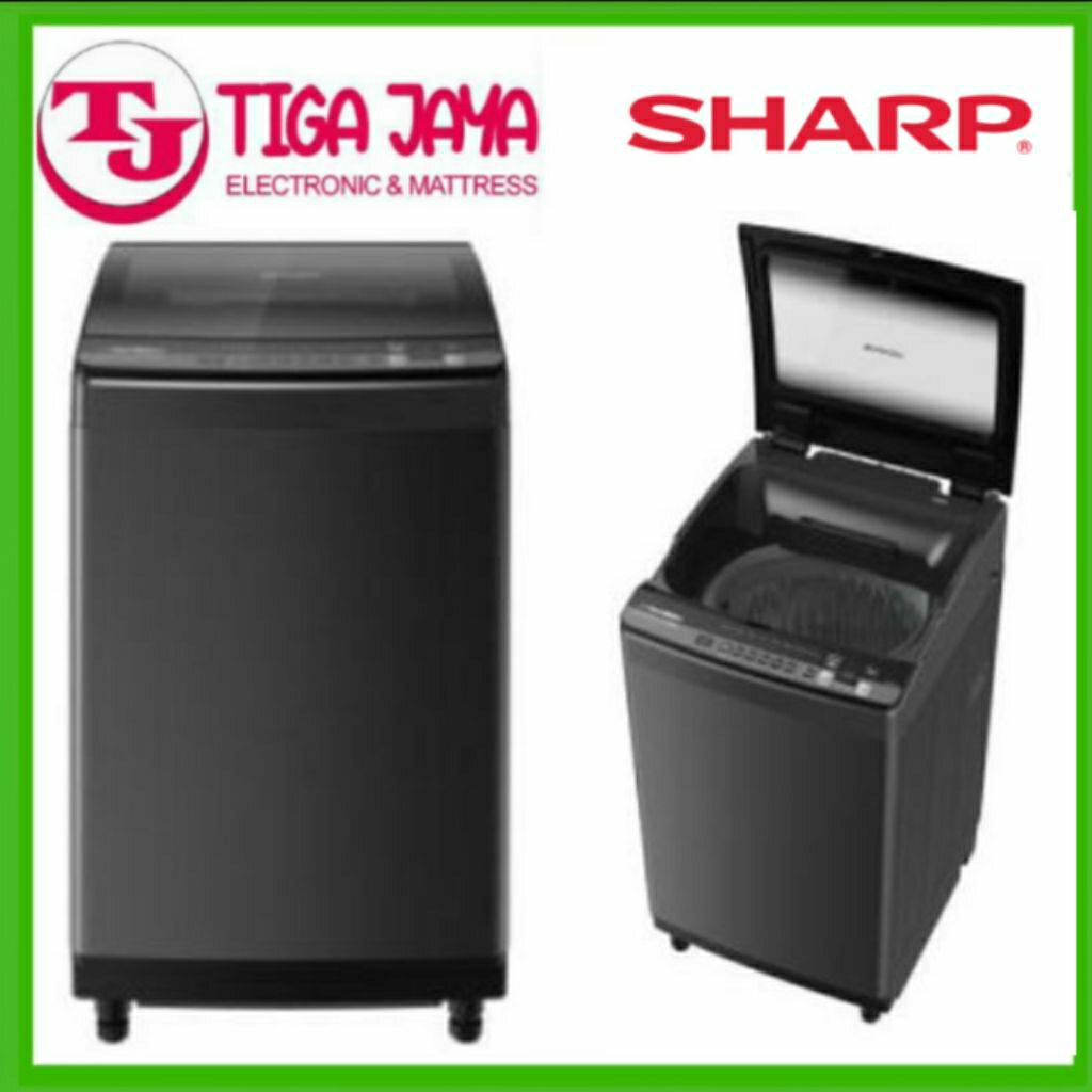 SHARP ES-M8500XT-SA MESIN CUCI TOP LOAD 8,5 KG M8500XT