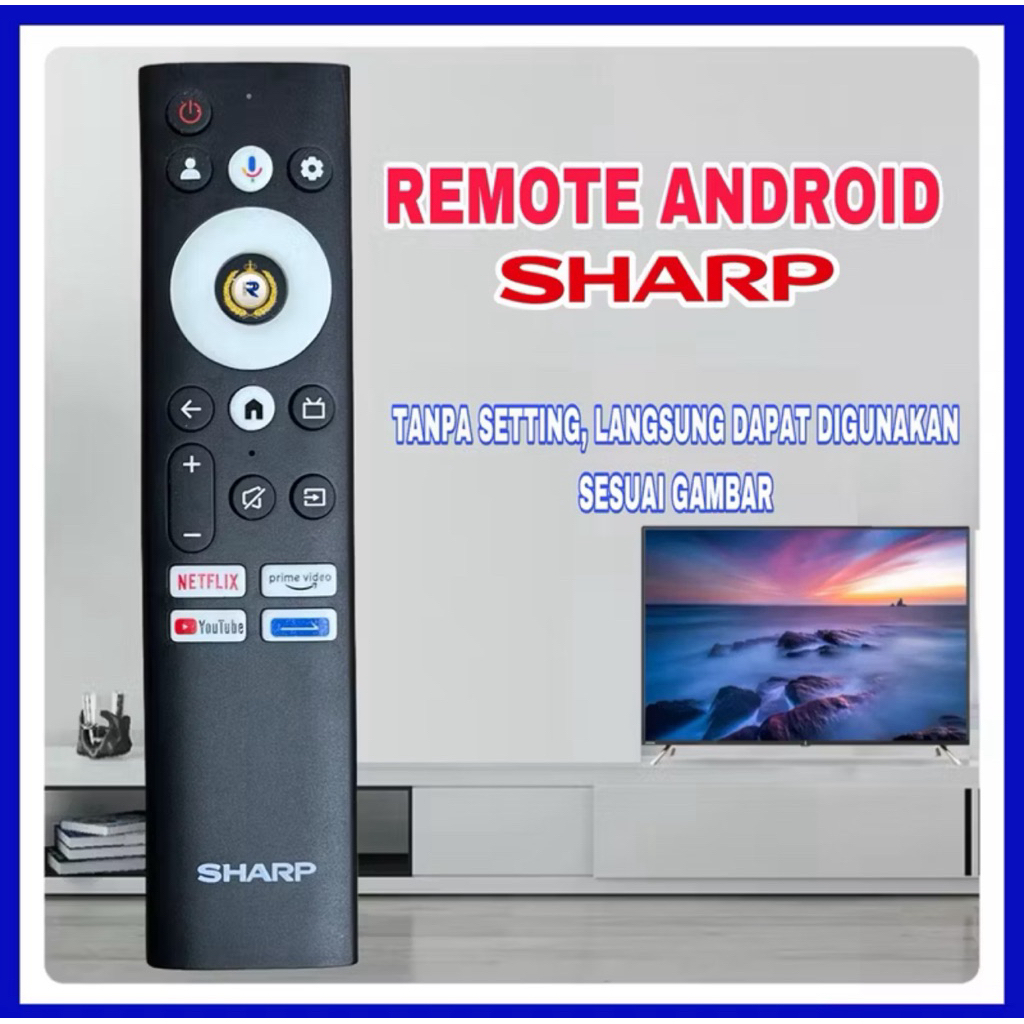 REMOT REMOTE TV SHARP ANDROID (43Z) ORIGINAL