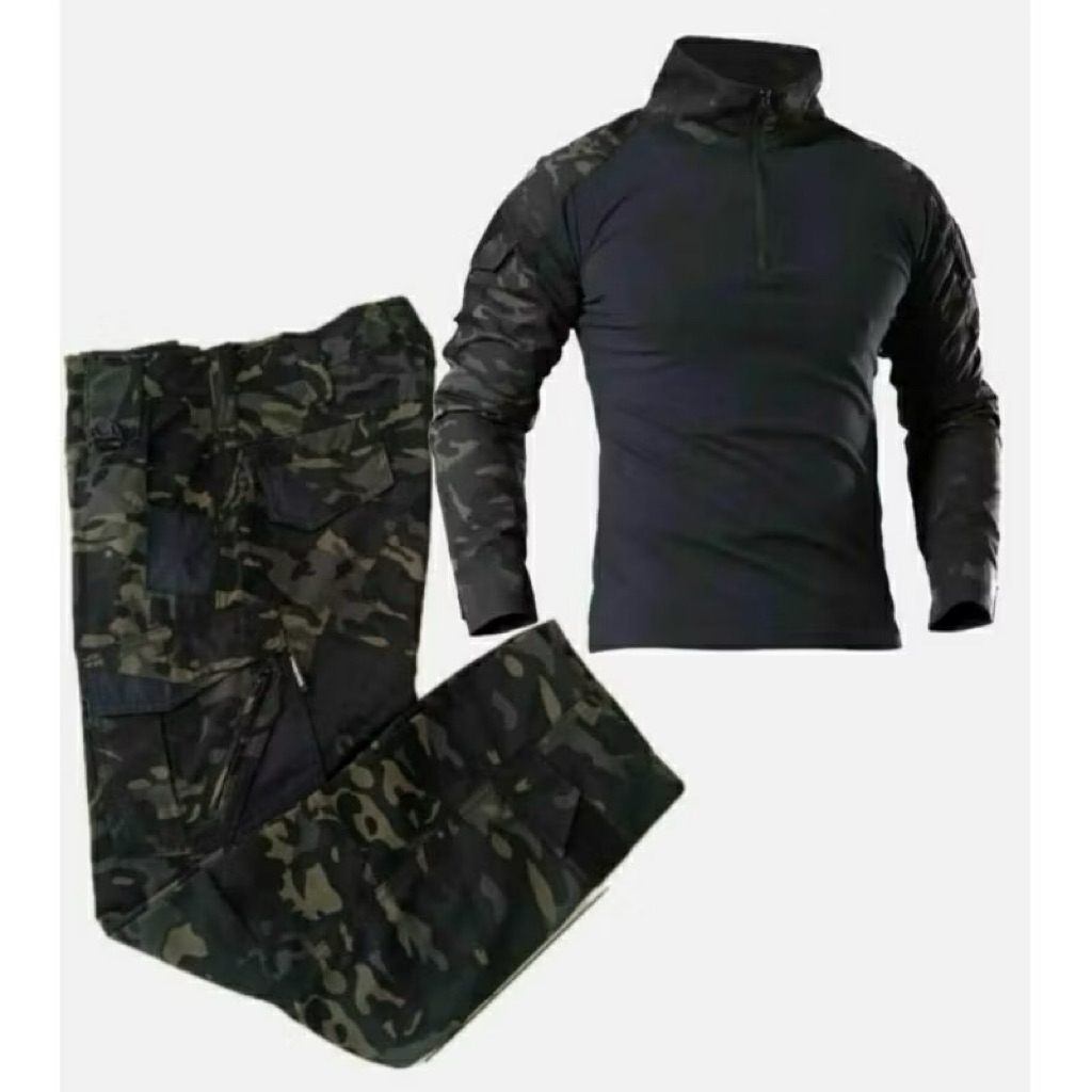 Satu Set Baju Dan Celana 511 Loreng Multicame Best seller