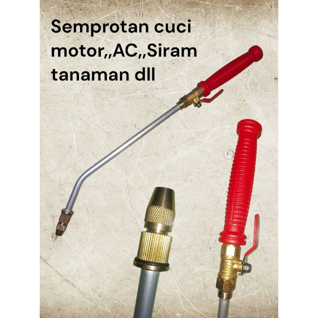 Alat Semprotan Cuci Motor,,Cuci Mobi,,Cuci AC DLL Nozle,,Stik,,Kran