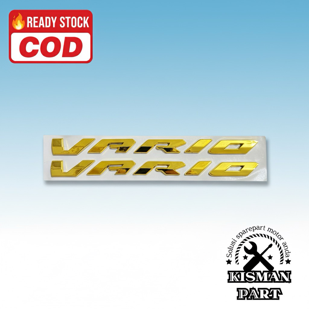 emblem vario 160 sepasang gold ABS