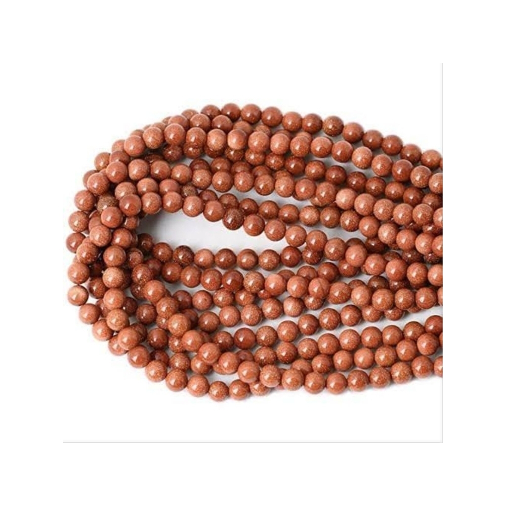 Manik Batu Alam Pasir Mas Coklat Goold Roud