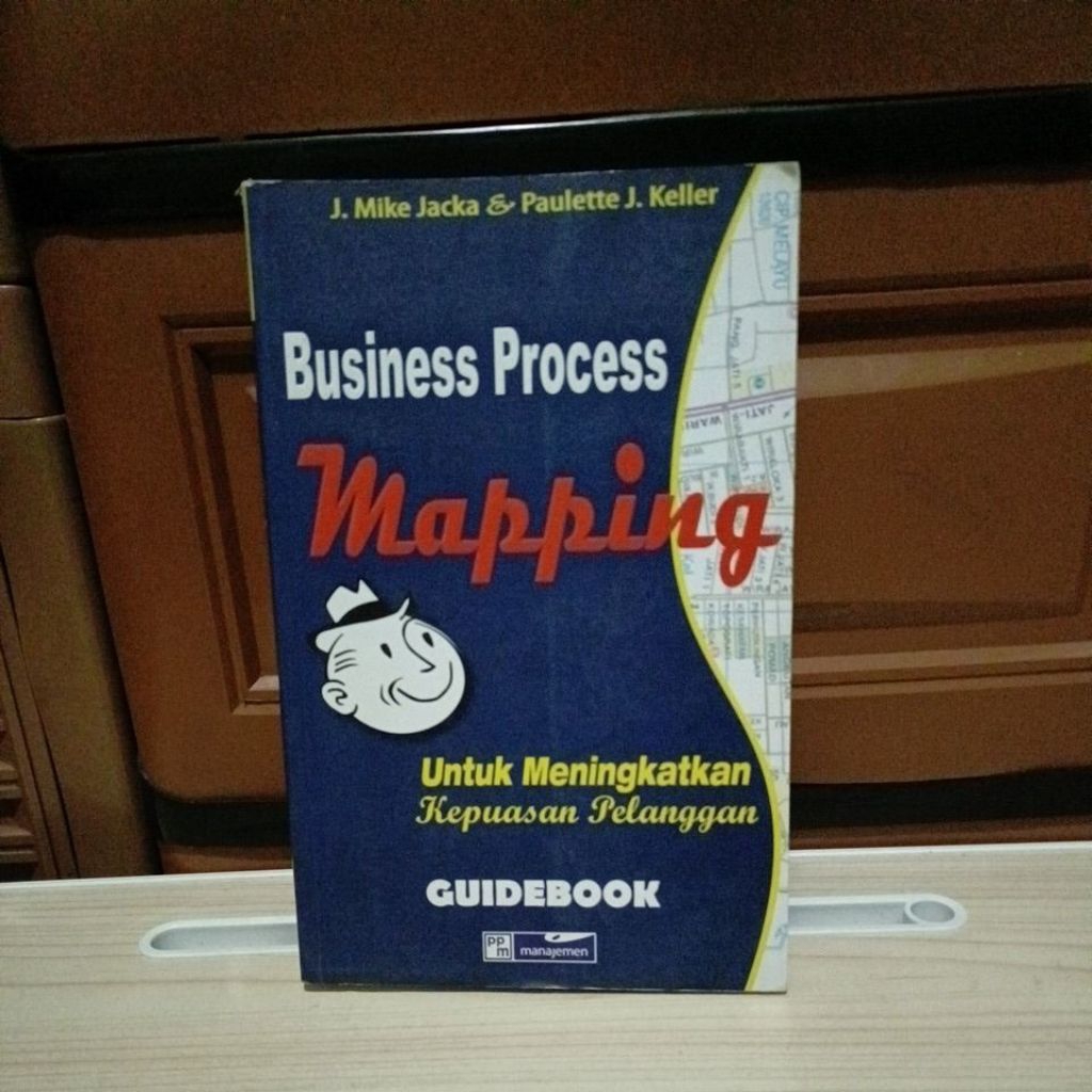Buku Original - Business Process Mapping oleh  J. Mike Jacka
