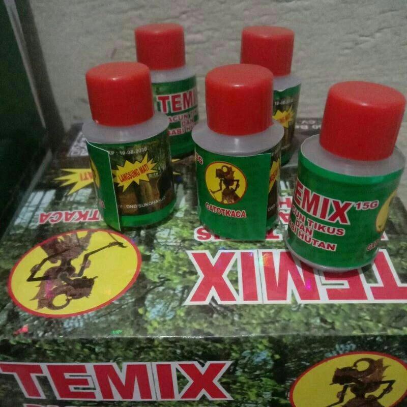 Timex Botol Racun Tikus dan Babi Hutan Themix ampuh basmi tikus