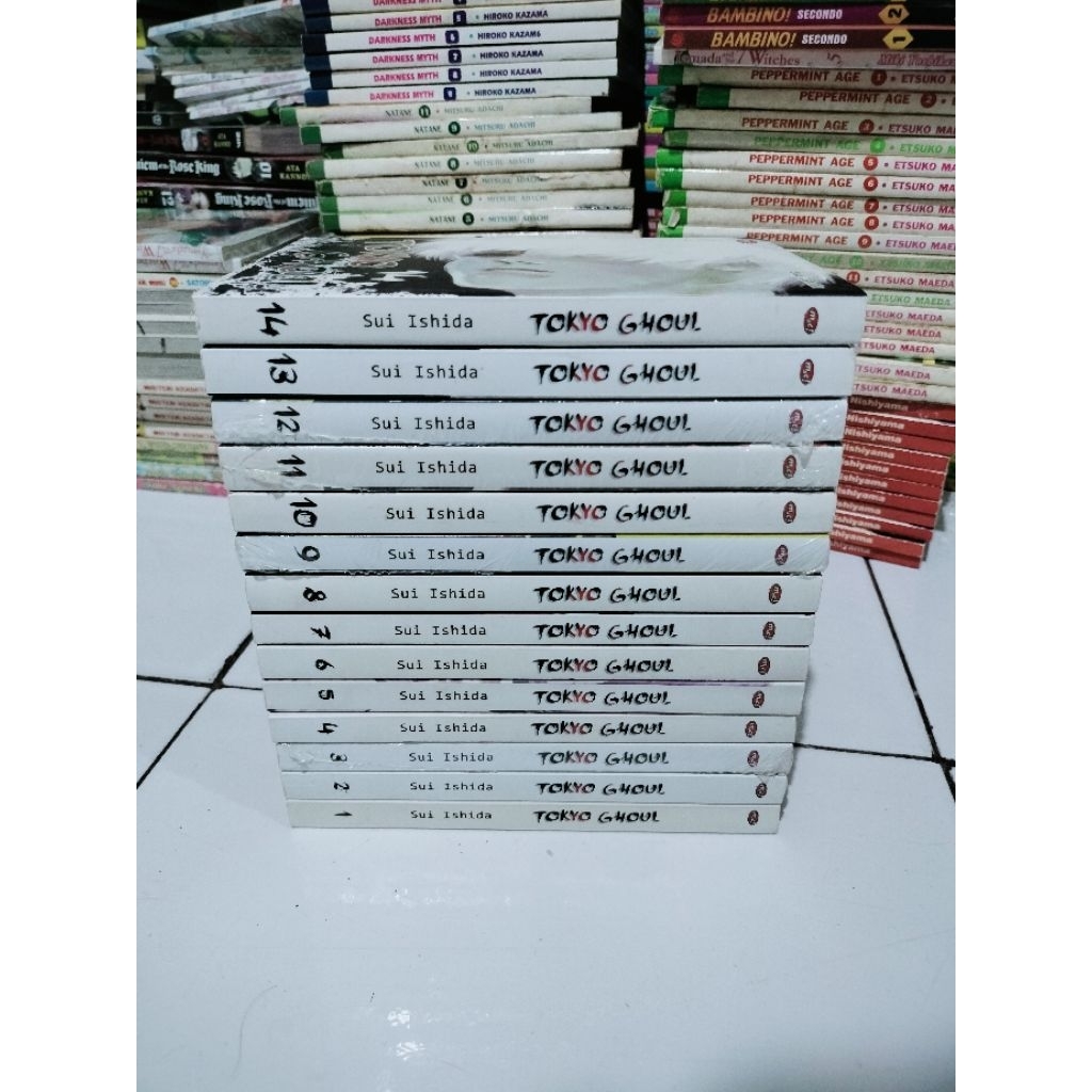 Komik Tokyo Ghoul 1-14 tamat by Sui Ishida