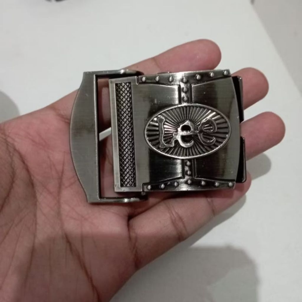 KEPALA GESPER Anti Karat 3,8cm Gesper Tengkorak / Kepala Gesper Jepit Unik / Kepala Ikat Pinggang