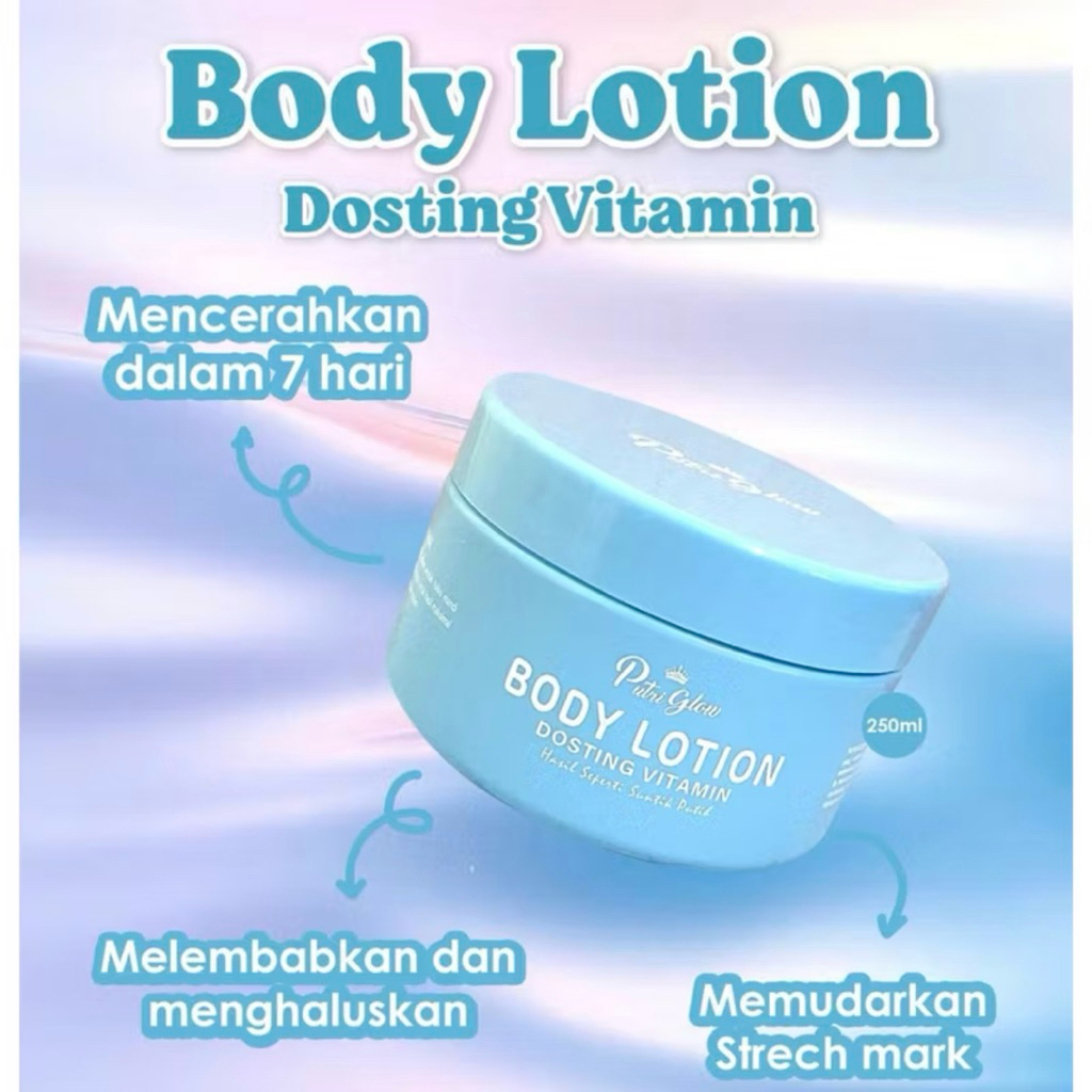 BODY LOTION PUTRI GLOW 250gr