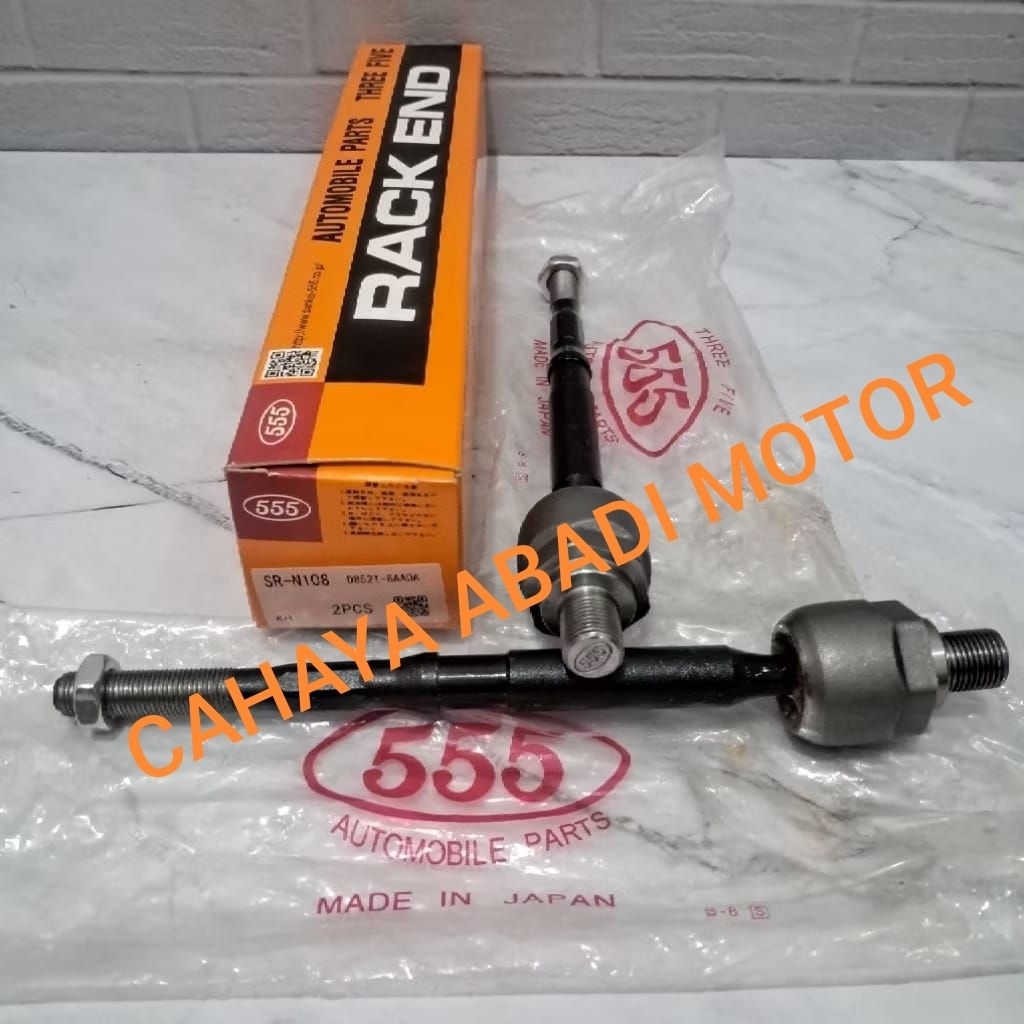 RACK END LONG TIE ROD DATSUN GO PANCA CROOS MEREK 555 JAPAN ORIGINAL