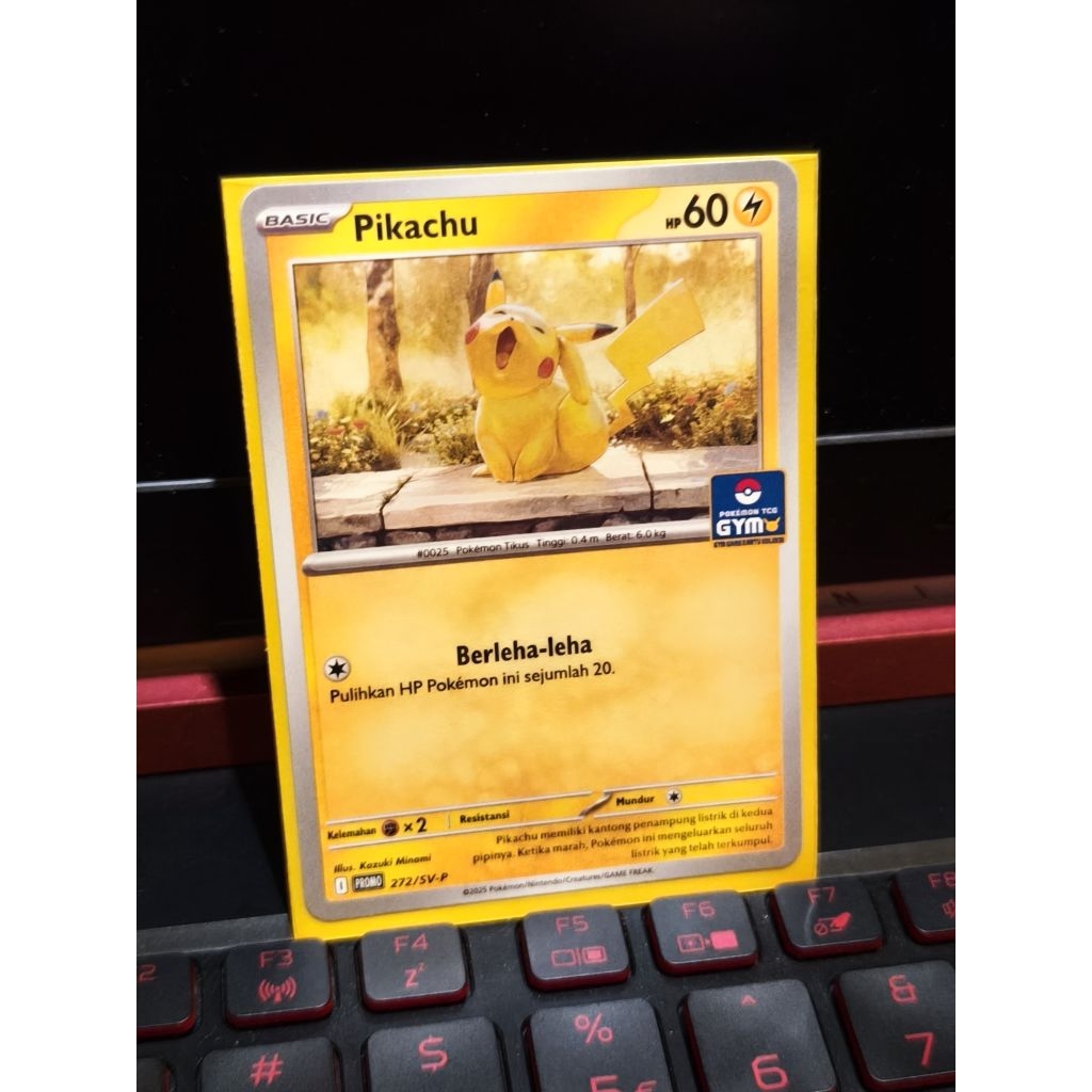 TCG Pikachu GYM special