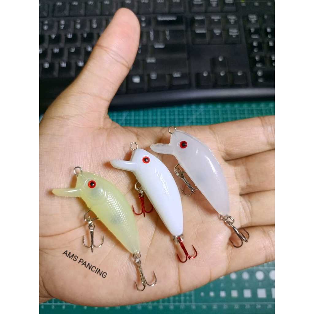 LURE HAMPALA MINNOW 5CM / UMPAN CASTING / UMPAN PANCING IKAN / SWIMMER SWIMBAIT HAMPALA