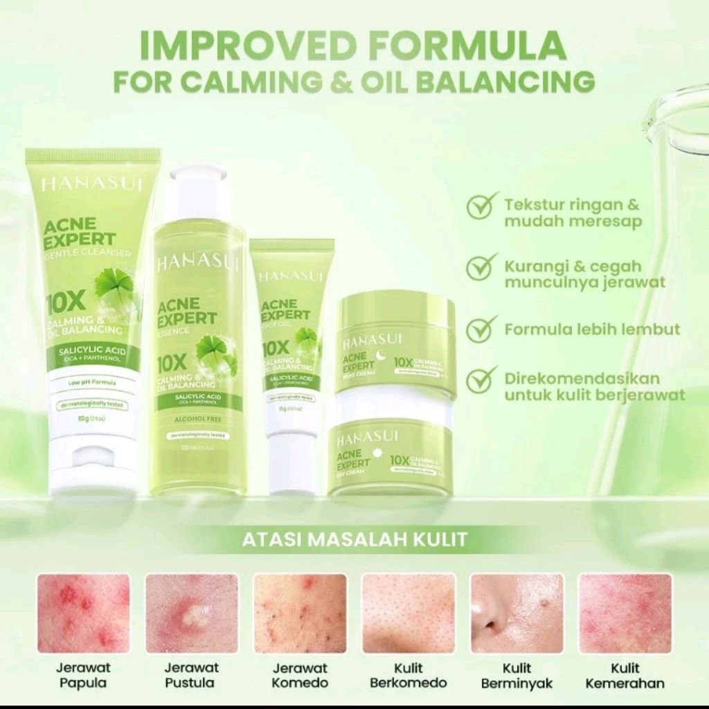 HANASUI ACNE EXPERT SKINCARE SERIES