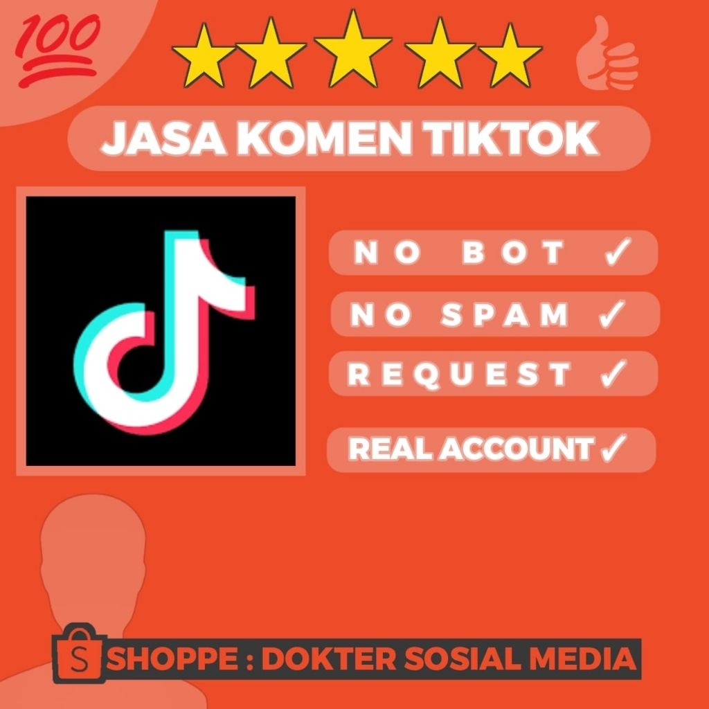 jasa komen/like tiktok real indonesia