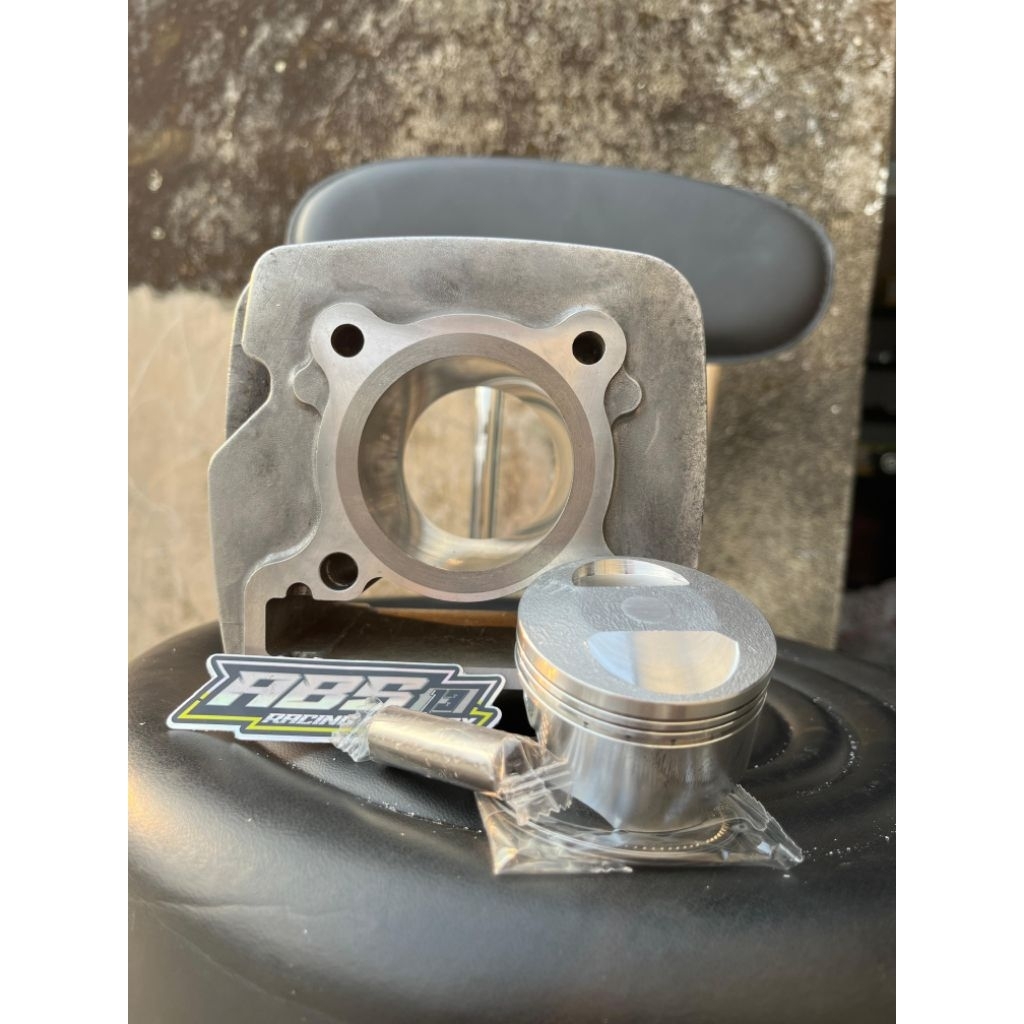 BLOK/BORING RACING TANAM LINER PISTON 58-66MM VEGA ZR,JUPITER ROBOT LINER LUAR 65 DAN 69MM