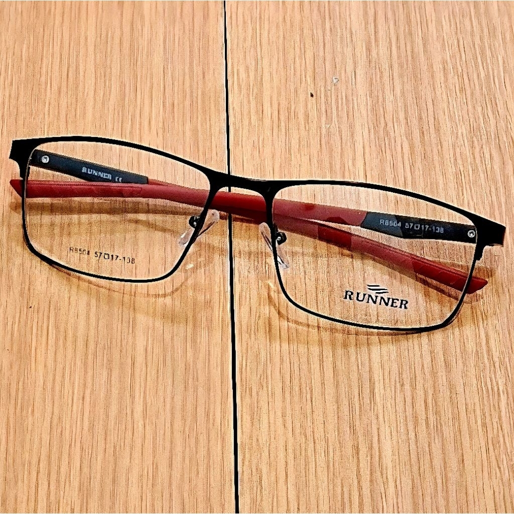 Frame / Gagang Kacamata Pria Terlaris Full Rim Model Sporty