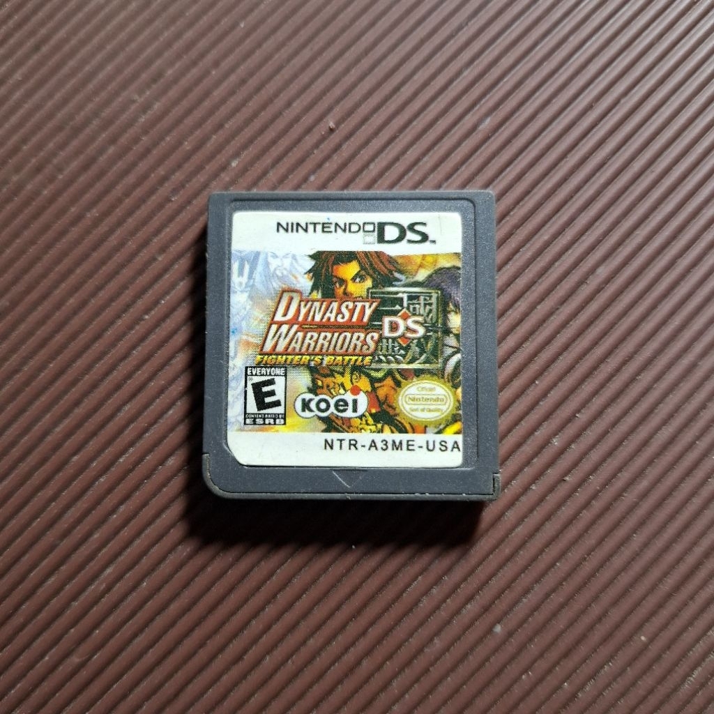Kaset Nintendo DS Dynasty Warriors Second