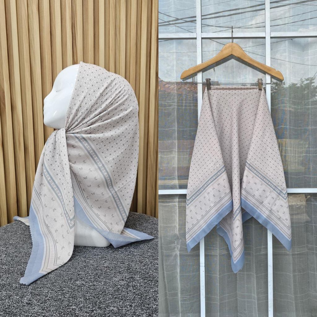 Voal motif LV kw / Voal premium / Hijab Segi Empat Voal Premium / Jilbab segi empat voal motif premi