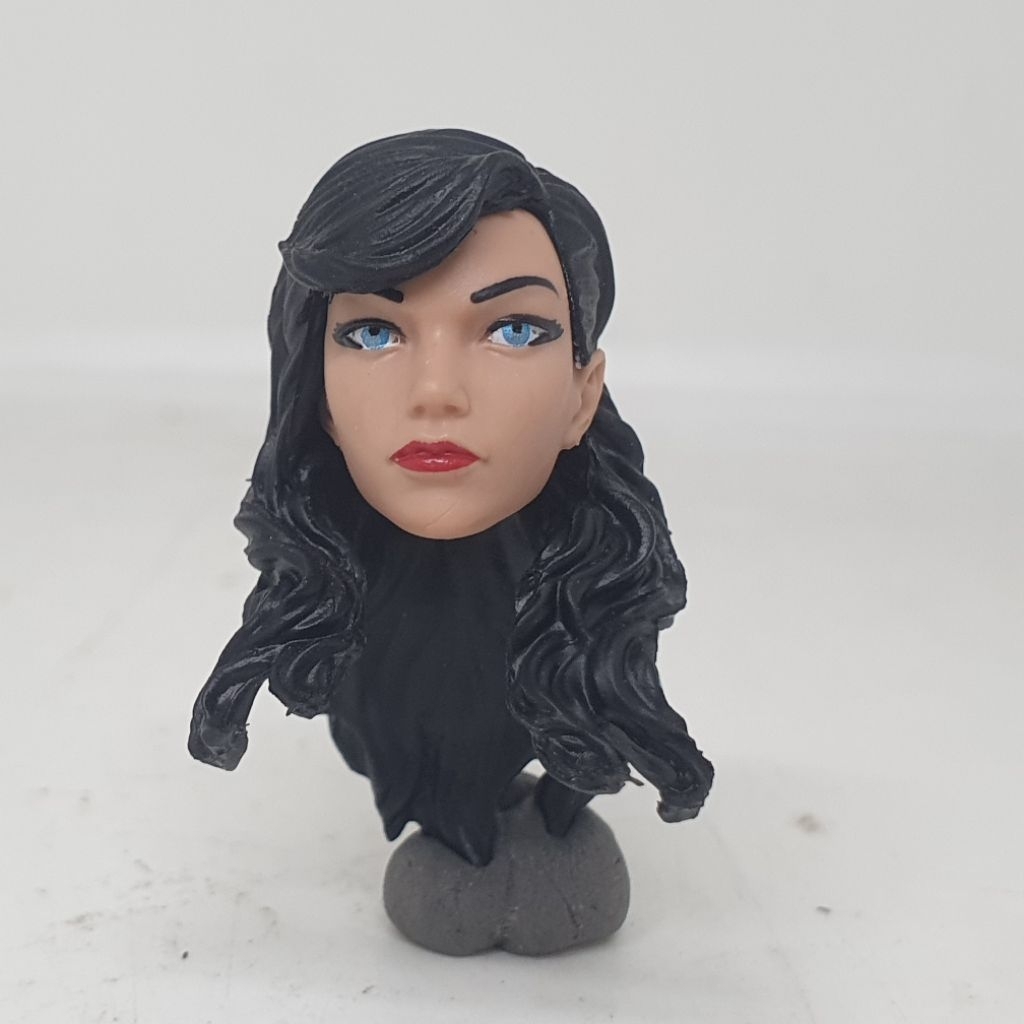 Marvel Legends Head HS Female Aurora Alpha Flight Boxset Hasbro kitbash 1/12