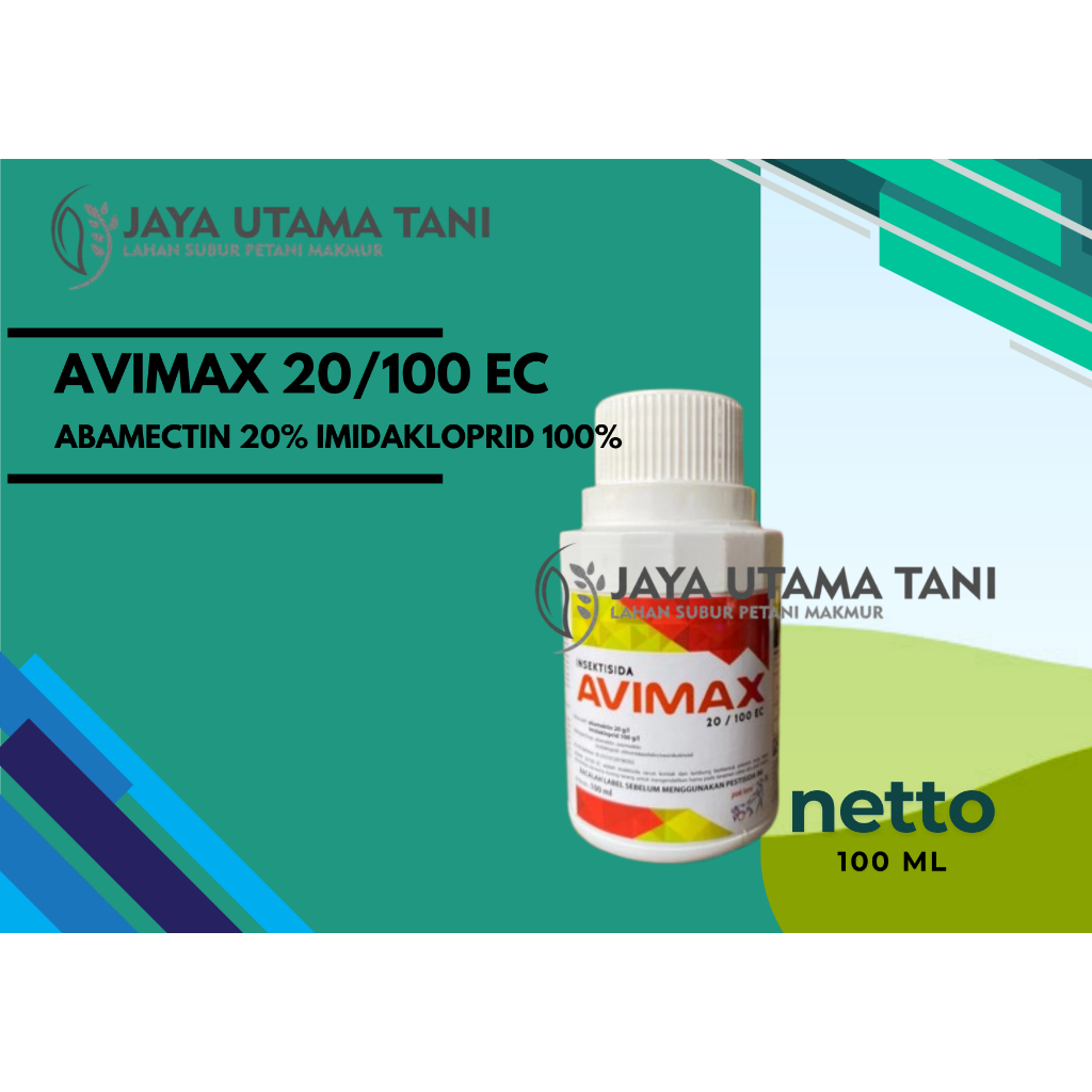 INSEKTISIDA translaminar AVIMAX 100ec / Abamektin Imidakloprid 100ml