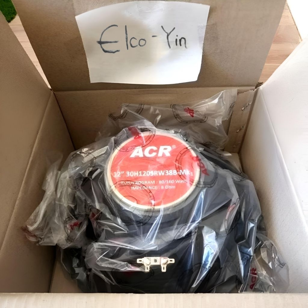 ACR PRO 12" INCH 30H120SRW38B-Mk1 ACR PRO - SPEAKER SUBWOOFER 12 - SPEAKER RUMAHAN