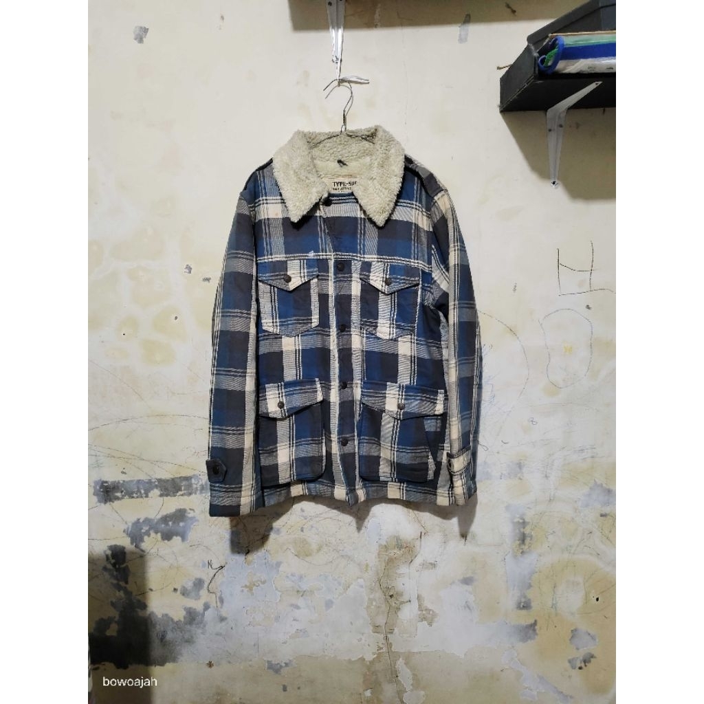 Flannel Sherpa Jacket