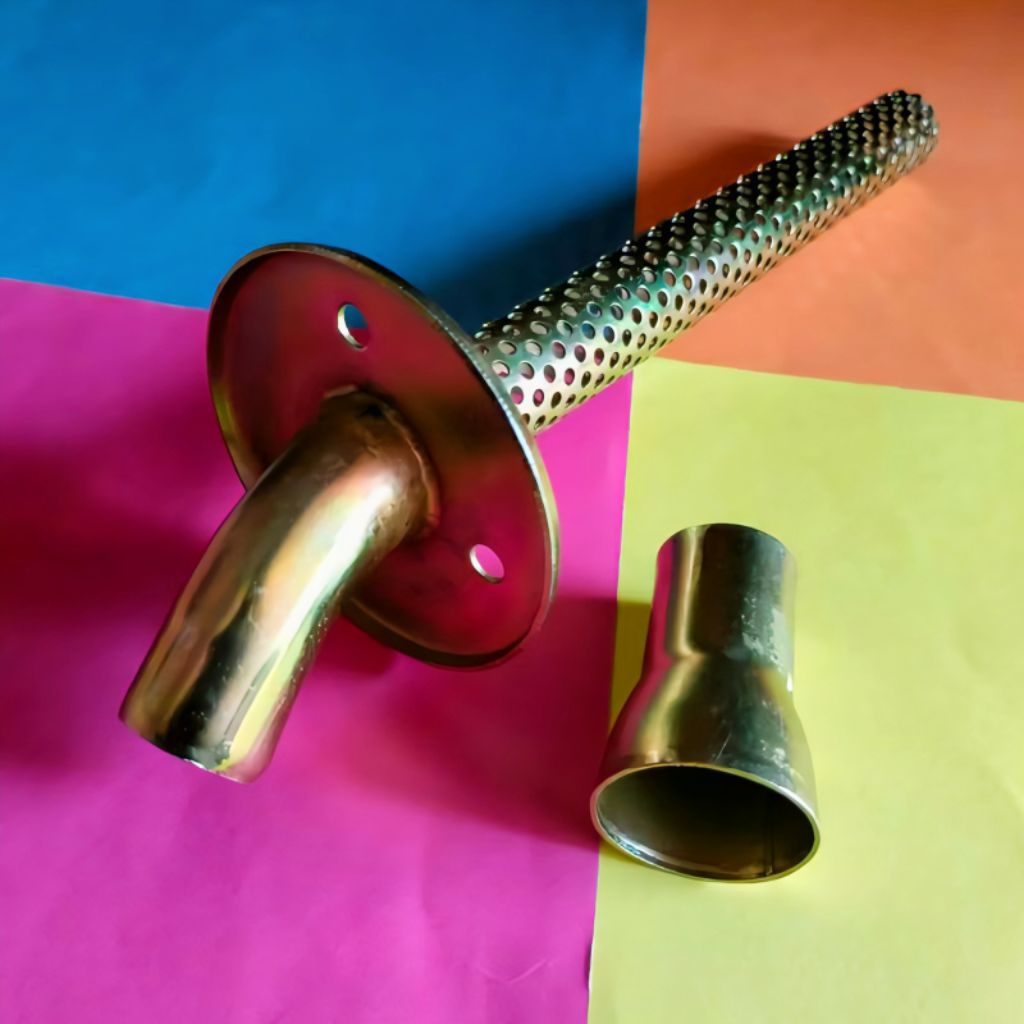 SARANGAN SARINGAN KNALPOT FIZ R STANDART BOBOK BEDEL HARIAN (KUNING EMAS) ROAD RACE PEDES FULL BOLON