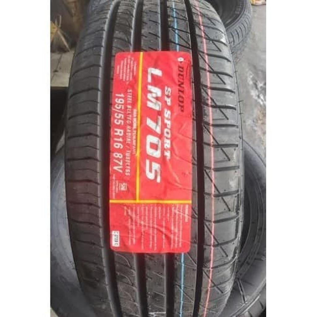 BAN MOBIL DUNLOP SP LM705 195/55 R16 TUBELESS UNTUK BALENO HATCHBACK - ALTIS