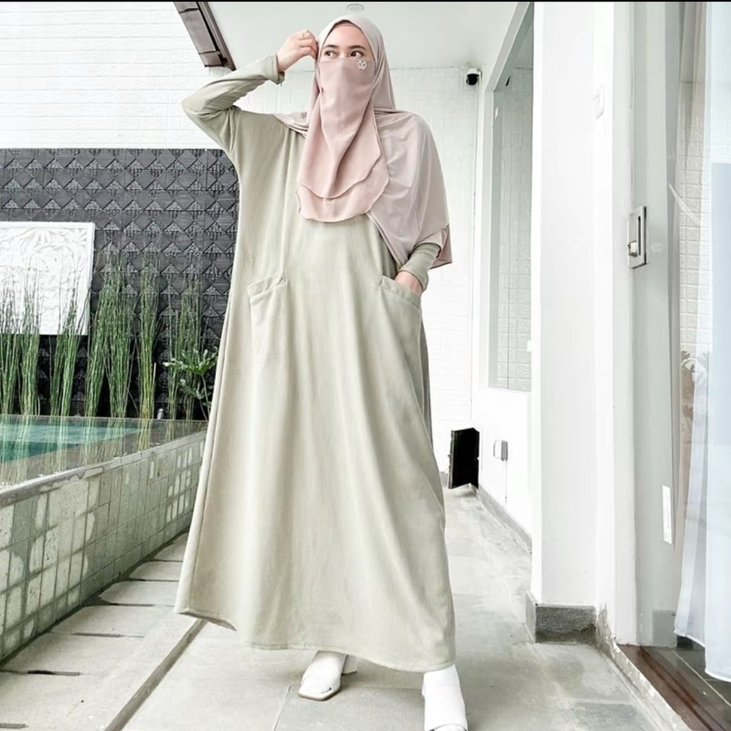 Safa Abaya Knit Yoora Sarah (PRELOVED)