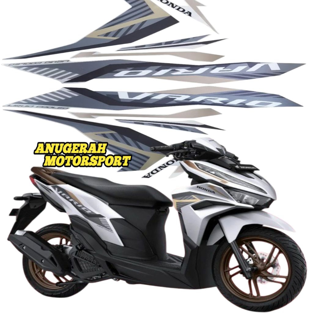 striping stiker lis vario 125 putih 2022 vario led new gen 2