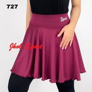 LAGA Rok Olahraga Wanita Jumbo / Rok Mini Skirt Sport Jogging Renang Sepeda Lari Zumba Terbaru Kekin