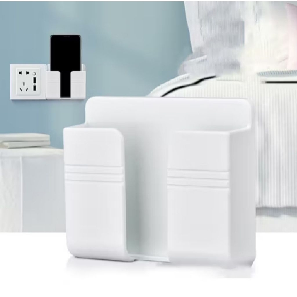 HOLDER REMOTE TV/HP holder tempat Case handphone dinding /kaca/kayu/kramic kuat