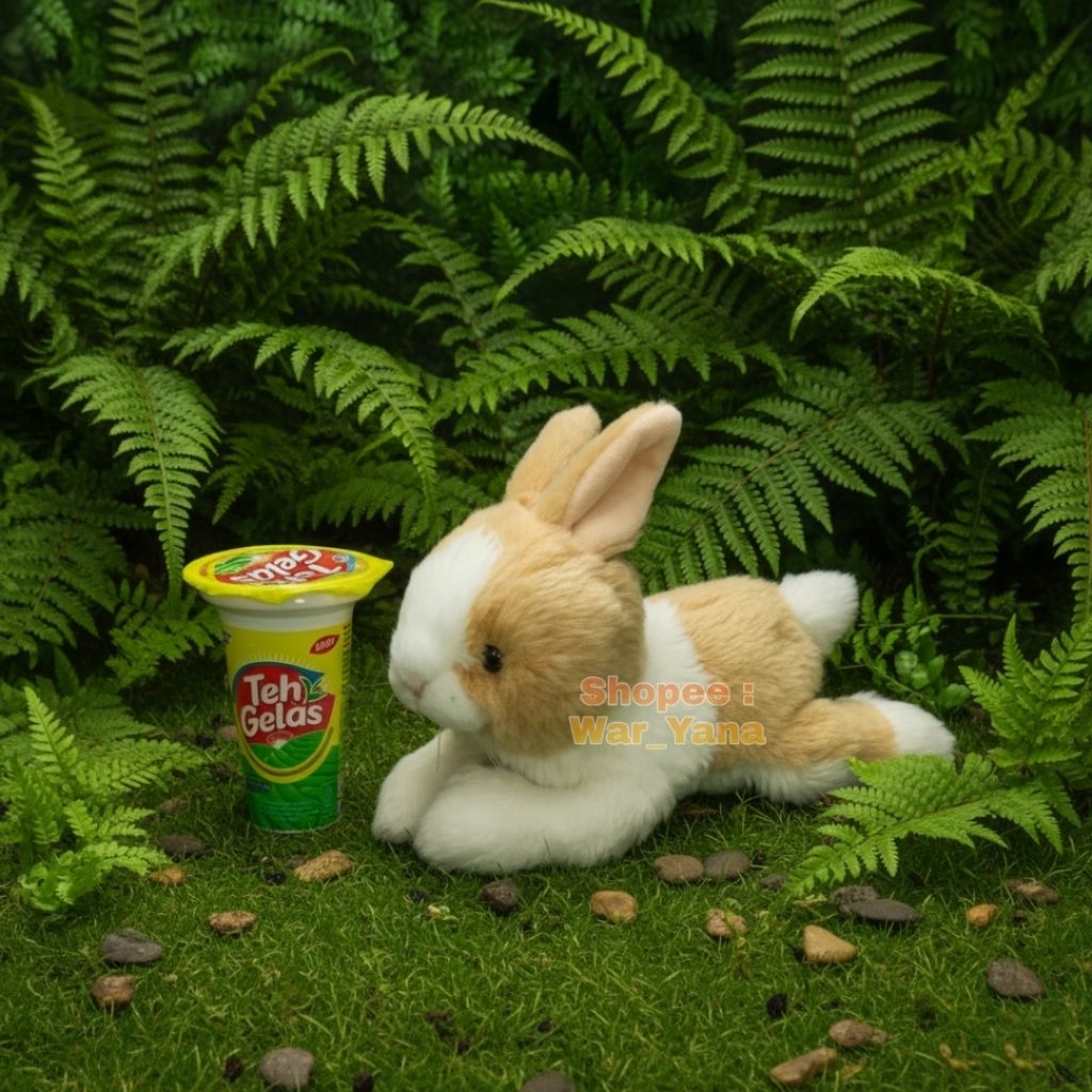 Boneka Kelinci Baring Import Original Aurora Soft Toys Rabbit toy stuffed plush plushie realistik re
