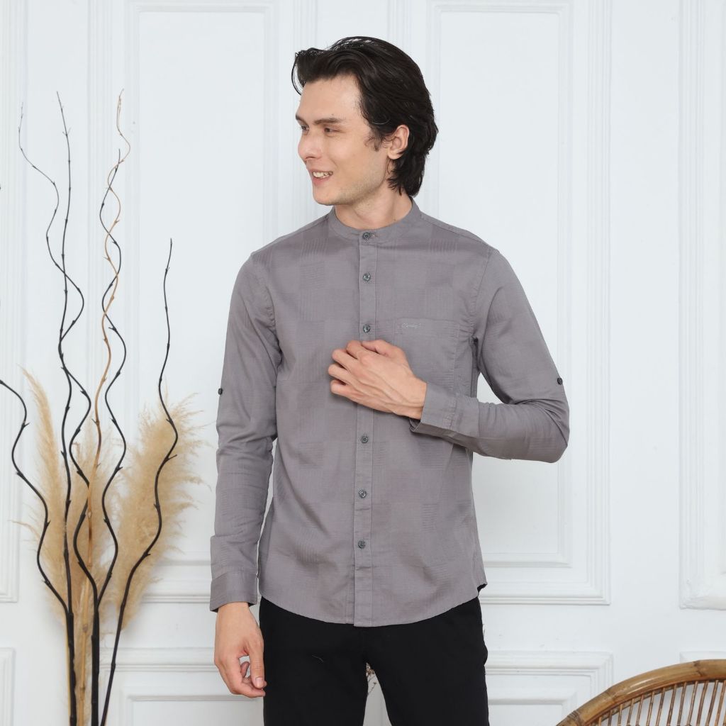 BAJU KEMEJA KOKO KEMKO PRIA LENGAN PANJANG FULL KANCING ORIGINAL TERBARU CONCEPT