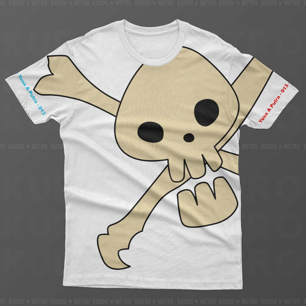 Kaos Luffy Anime One Piece Movie Red - Kaos Anime Manga Mugiwara One Piece Kaos Distro Adem Nyaman D