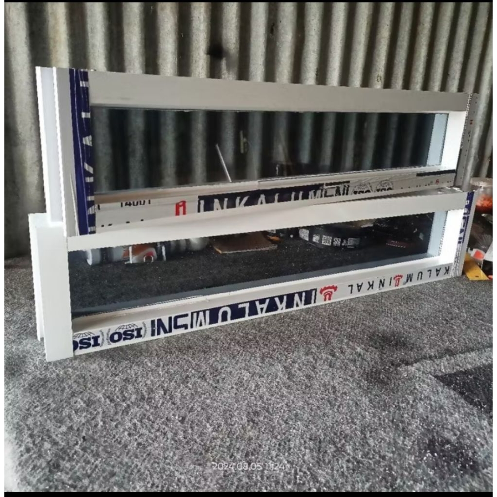 ventilasi udara loster jendela & pintu kaca mati ukuran bervariasi