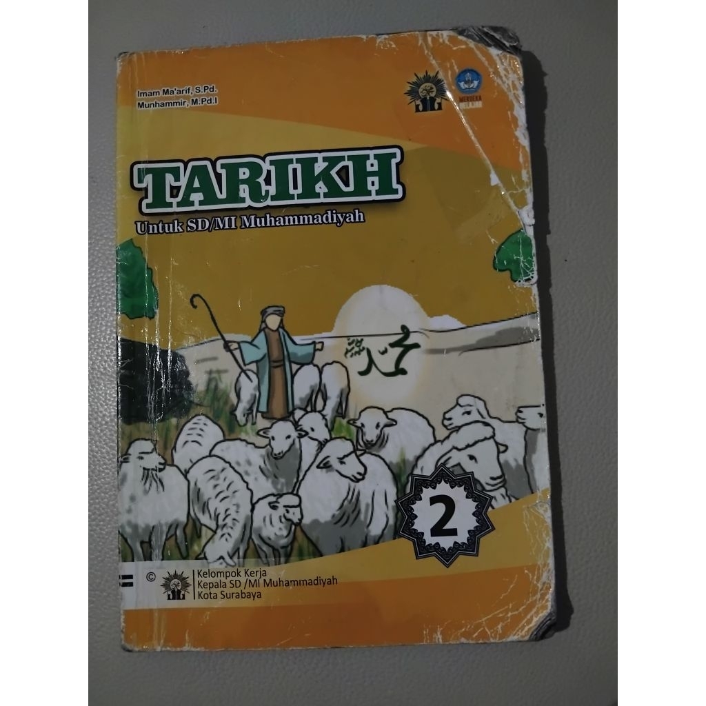 buku paket tarikh kelas 2 sd