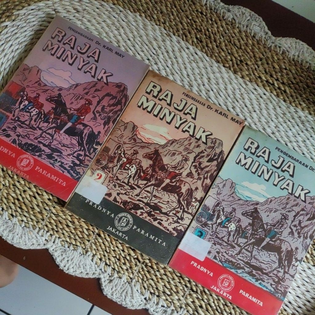 RAJA MINYAK Pengembaraan DR KARL MAY original Preloved