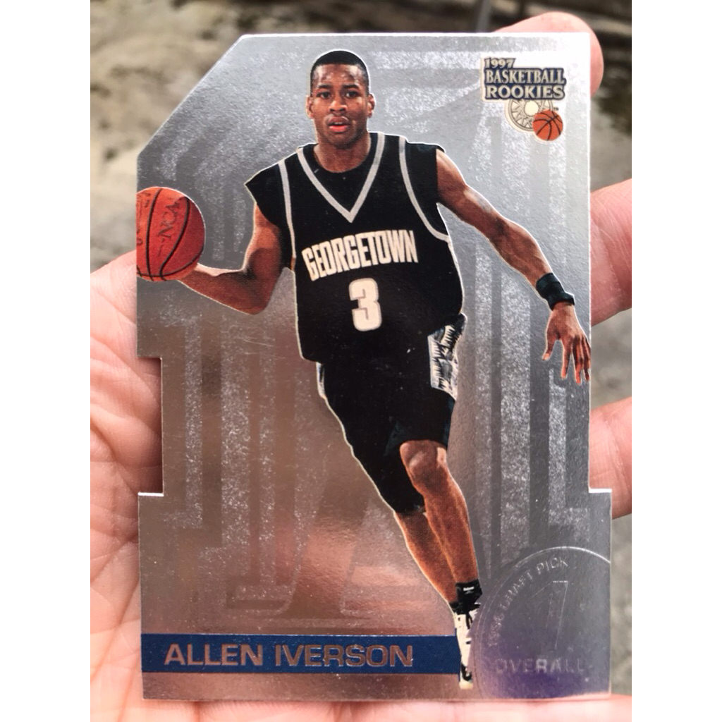 ALLEN IVERSON KARTU BASKET SCORE BOARD INSERT 1997