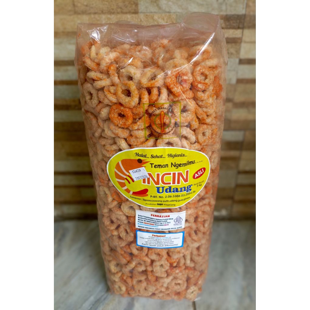 Lanting udang Balado/Slondok udang 250gr,,promo murah