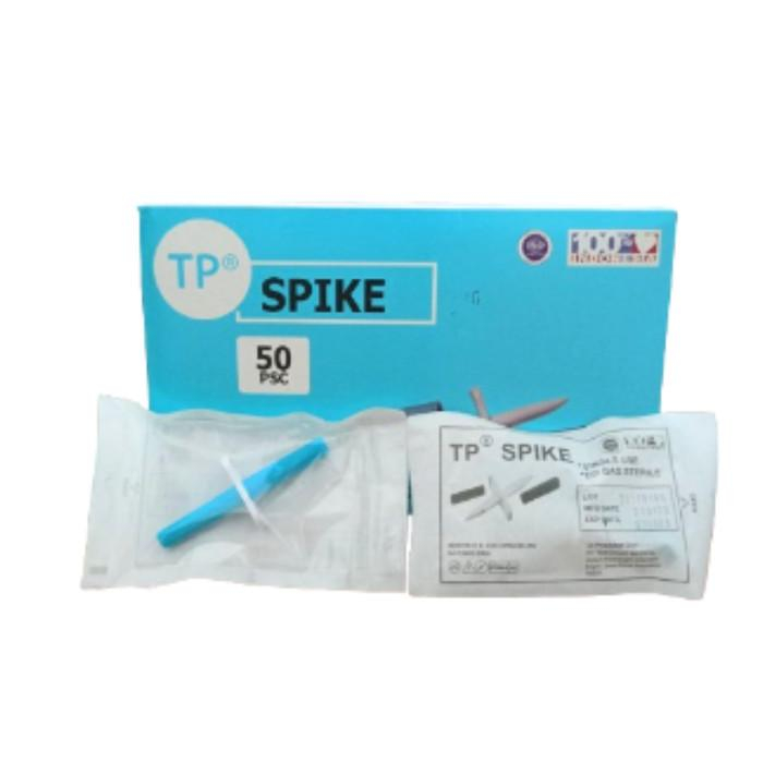 TOP POINT - Double Spike Infusion Top Point / Penusuk Botol NaCl / Alat Penusuk Cairan Infus