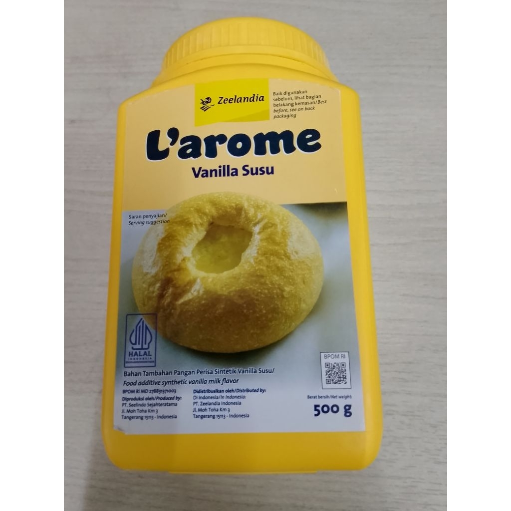 LAROME VANILLA SUSU 500GRAM / LAROME 500GRAM / LAROME VANILLA 500GRAM 1PCS